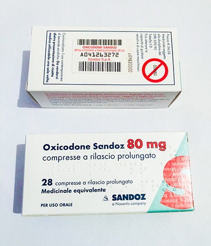 Oxycodon mg. 80  Accord  T