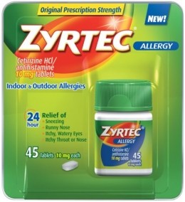 Generic Zyrtec 10 mg