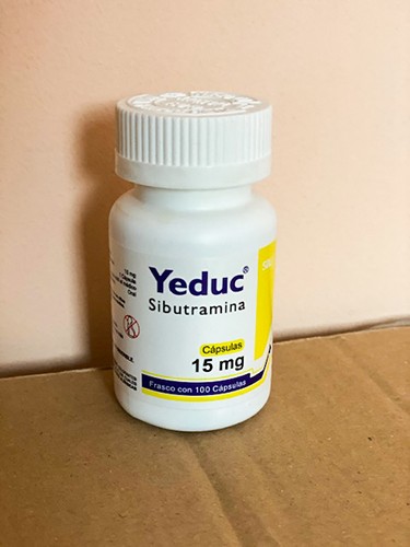 Generic Reductil Sibutramine (Meridia, Ectivia) 15 mg YEDUC 