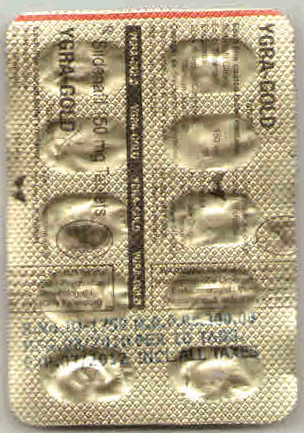 Ygra Gold (Viagra Generika) 150 mg