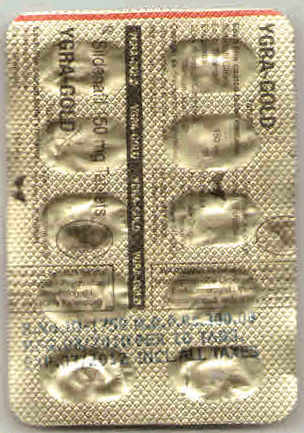 Ygra Gold 150 mg (Viagra Genérico)